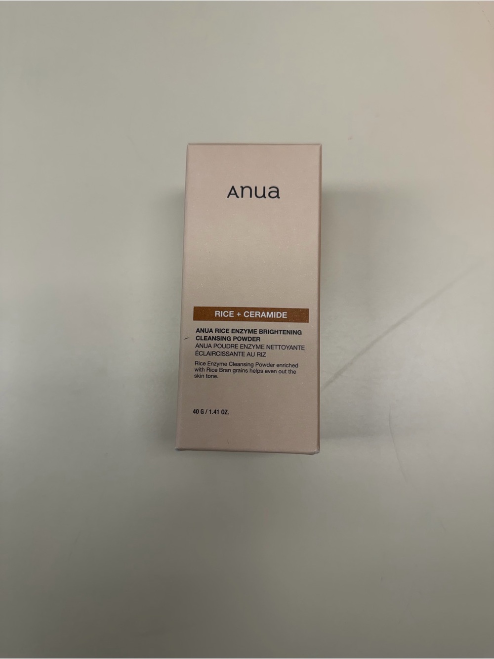 Anua Rice Enzyme Brightening Cleansing Powder